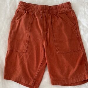 Tea Collection Rust Orange Cargo Shorts for Kids